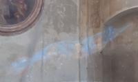 Jiří Černický - Archaické aktuality. Projekce v kostele v Litoměřicích